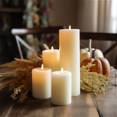 MOSROAD 74-hour burn time candles ideal for long events and gatherings.