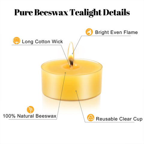 MOSROAD standard-size tealights fit most holders