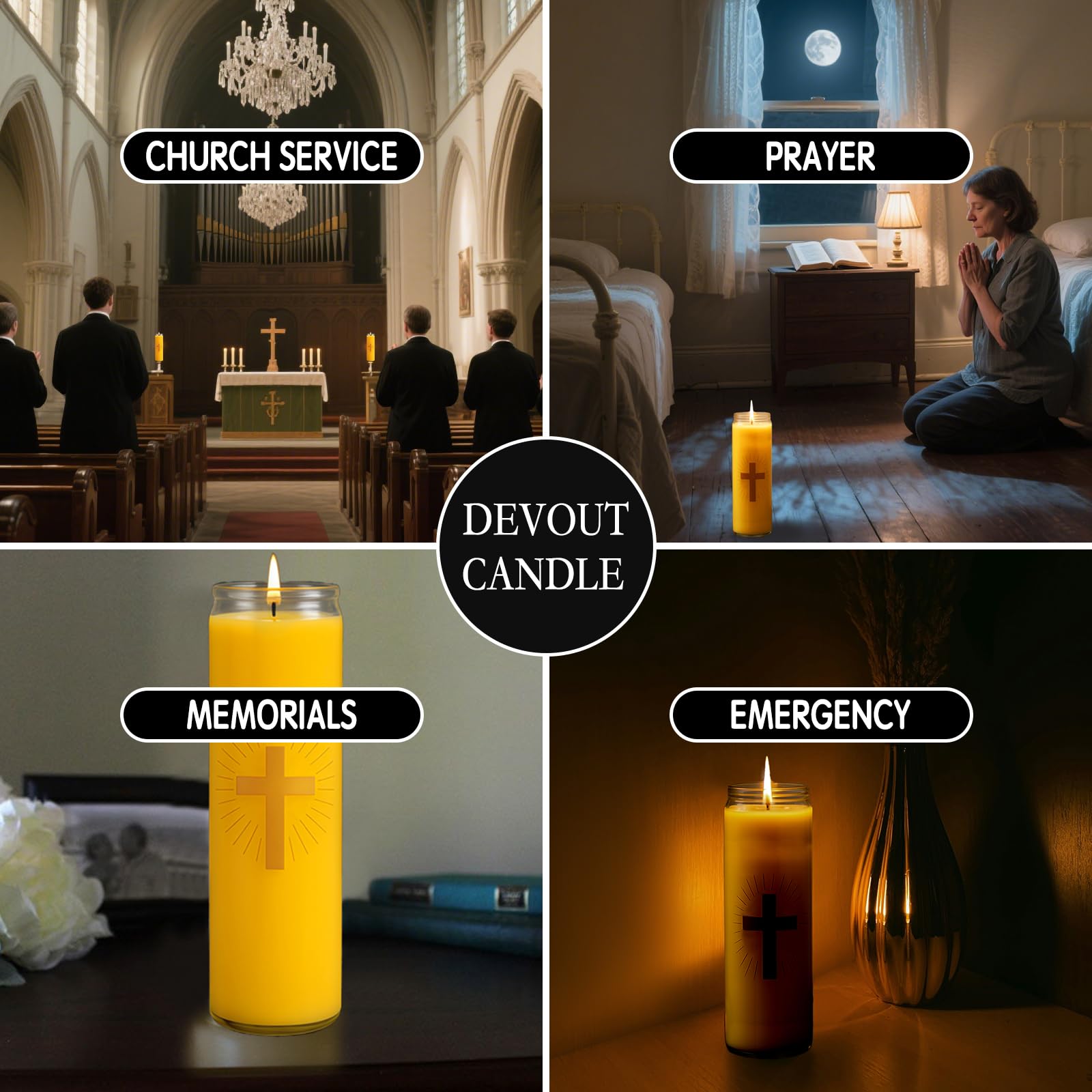 MOSROAD warm golden glow fills sacred spaces with tranquil light