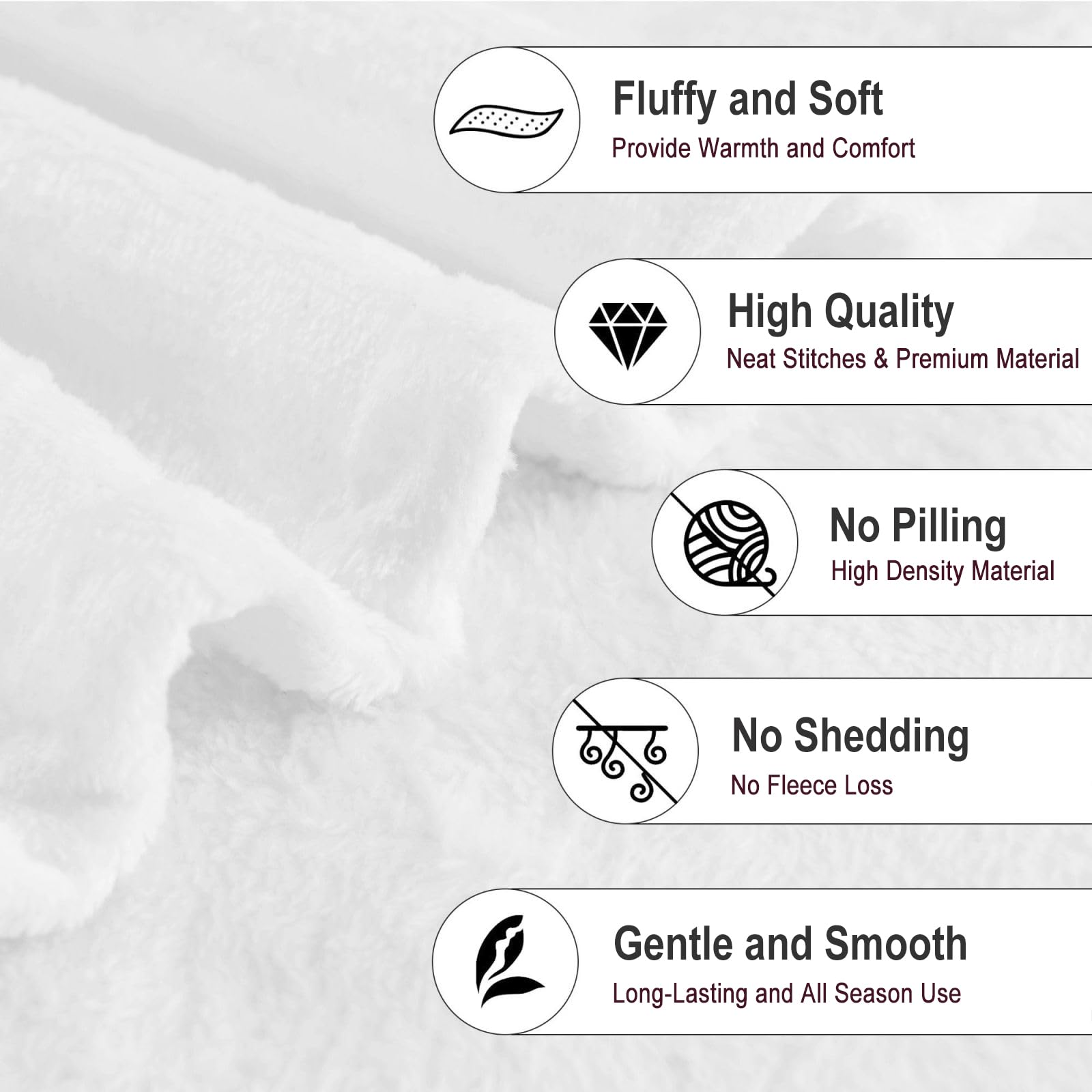 Mosslink easy-care blanket remains vibrant after machine washing