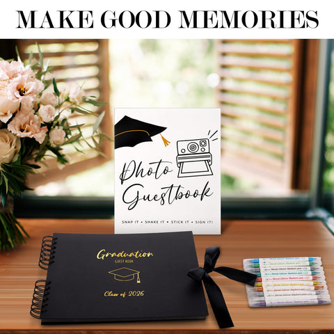 MotiMind graduation photo album dimensions suitable for 160 photos