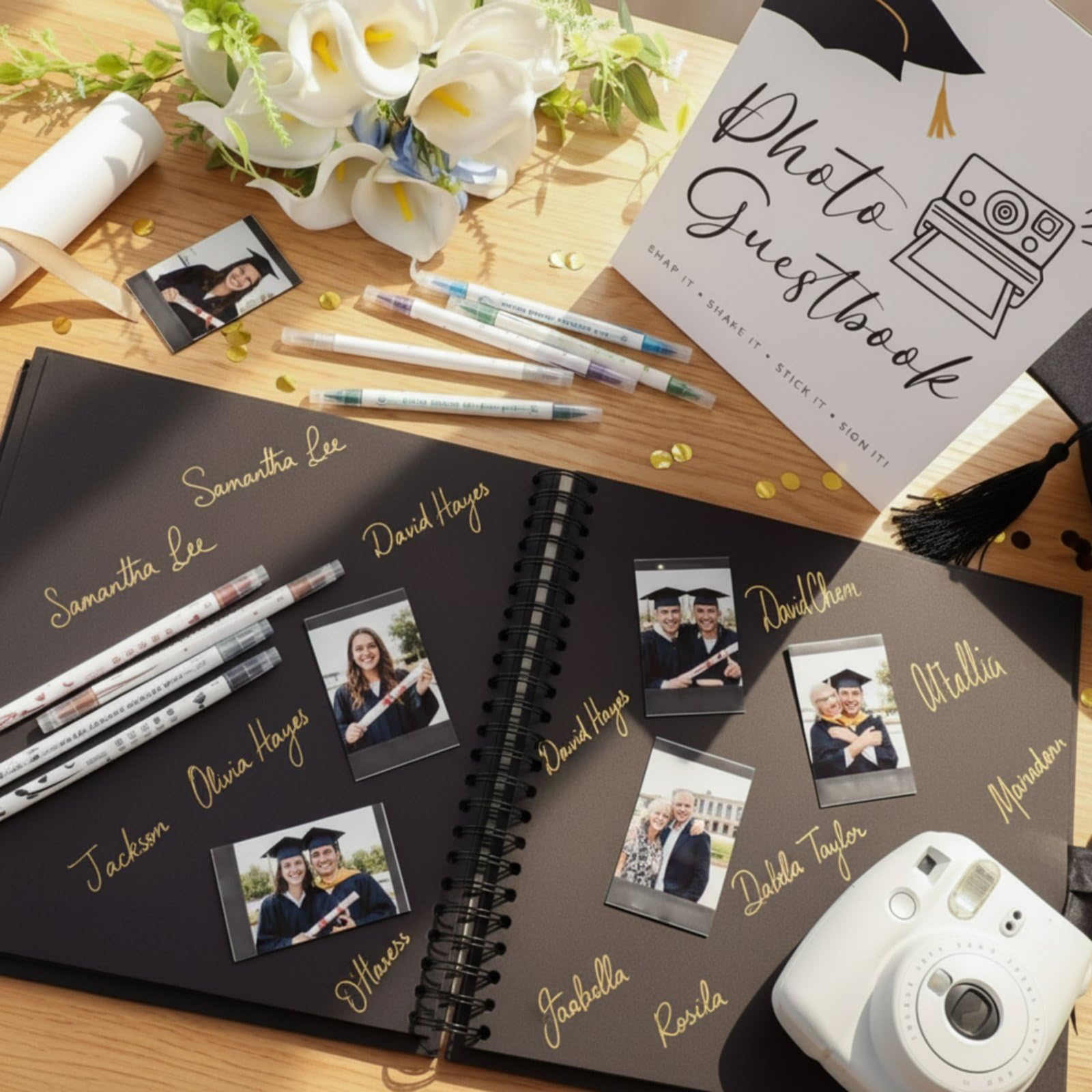 MotiMind wrap-tie album keeps photos organized and ready to gift.