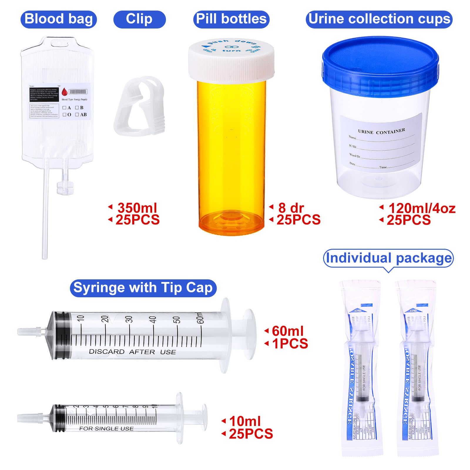 Motionchic 10ml syringes for playful, safe drink service at graduation