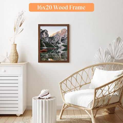 MOUDAMION-plexiglass-front provides clear protection for photos and posters.