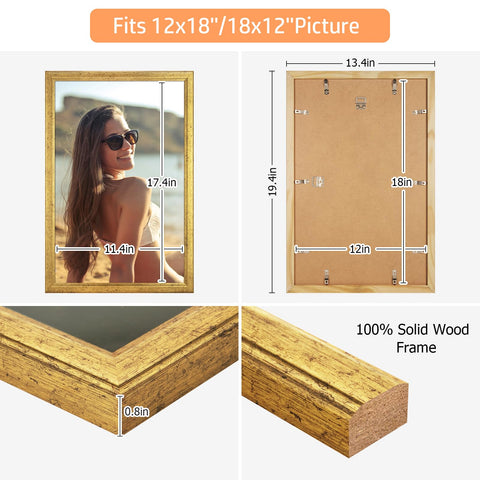 MOUDAMION vertical display option showcasing tall pictures on wall