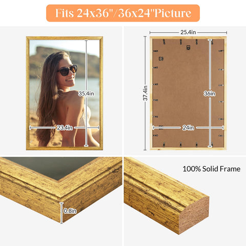 MOUDAMION HD plexiglass front protects memories from dust