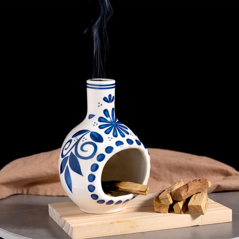 MOUGIGI Palo Santo Holder double-fired ceramic ensures durability during use