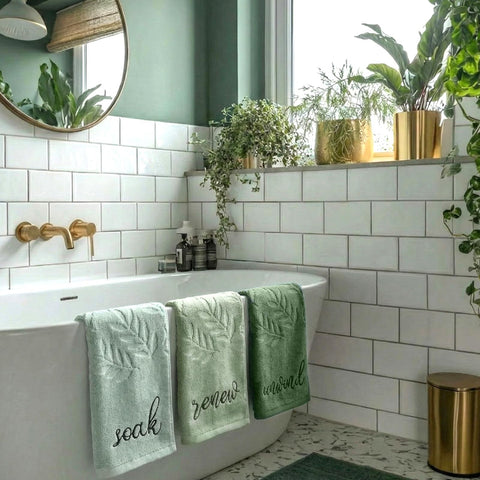 Moukeren 3-pack towels serve as gifts for housewarmings and holidays.