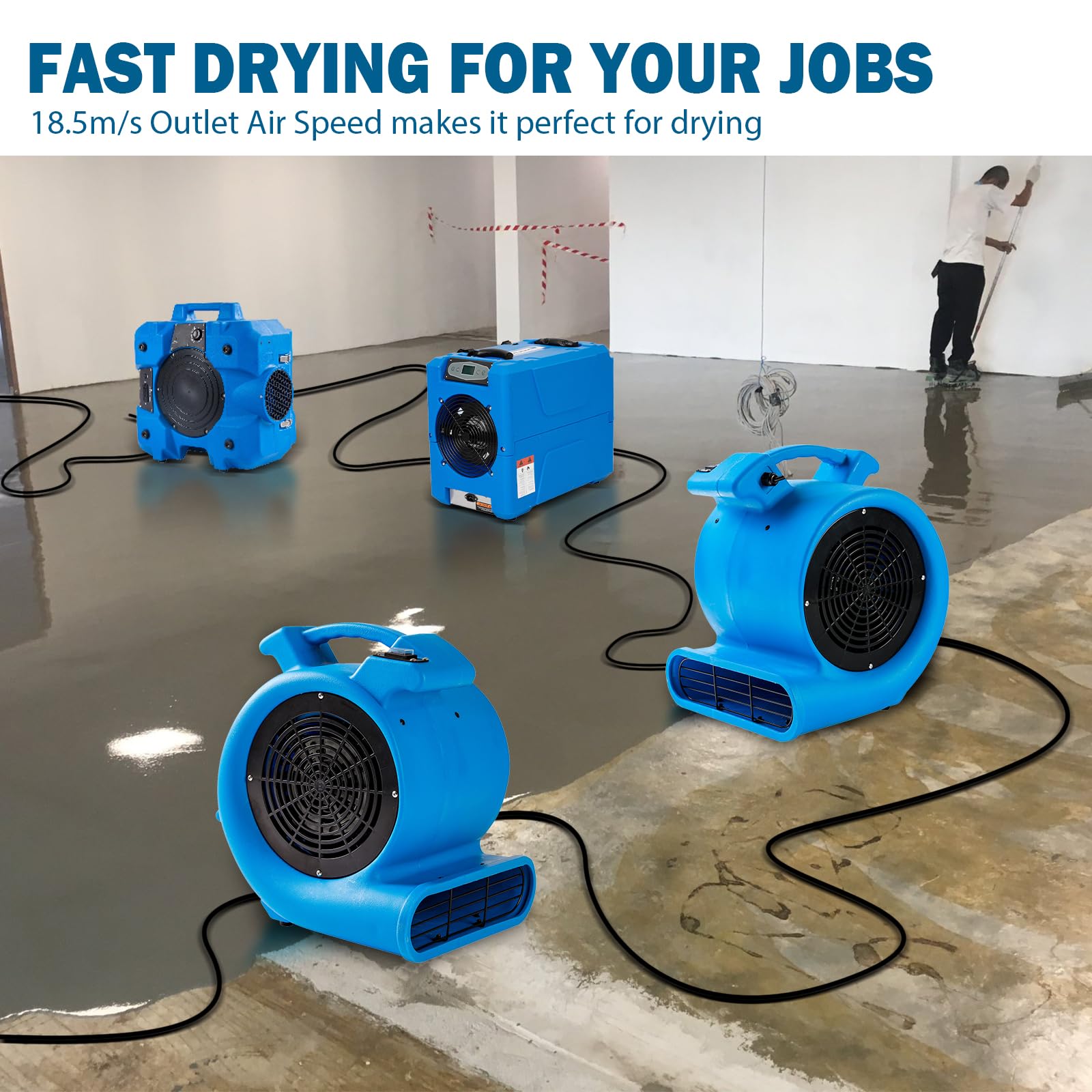 Mounto AM50 room cooling and circulation to improve air flow