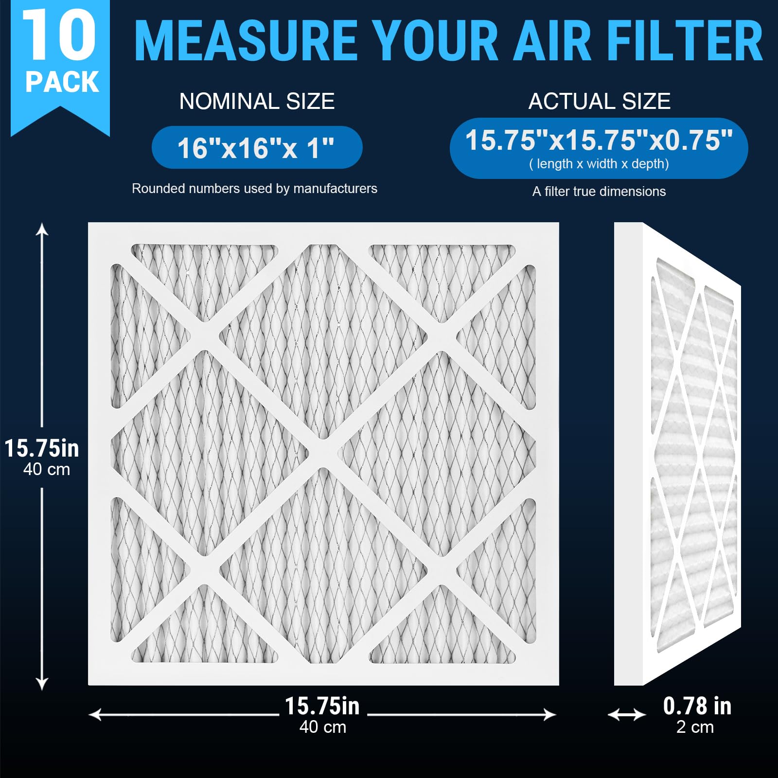 Mounto easy-install pre-filter makes swaps quick and clean