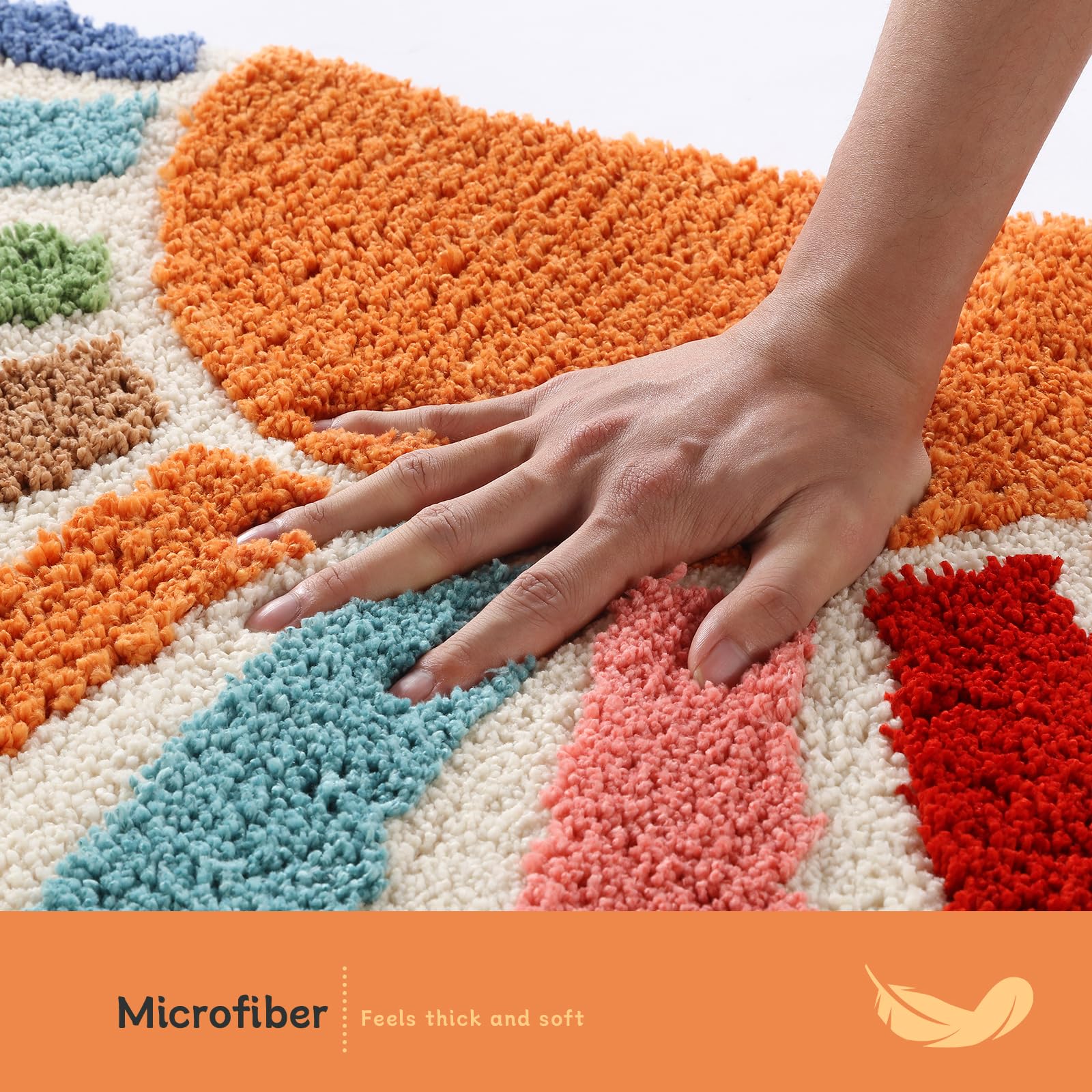 Moutina versatile mat for sink, shower, or tub