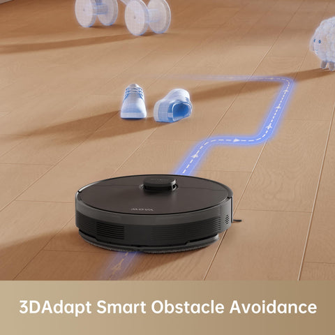 Mova S10 precise mapping with 3DAdapt obstacle avoidance in use.