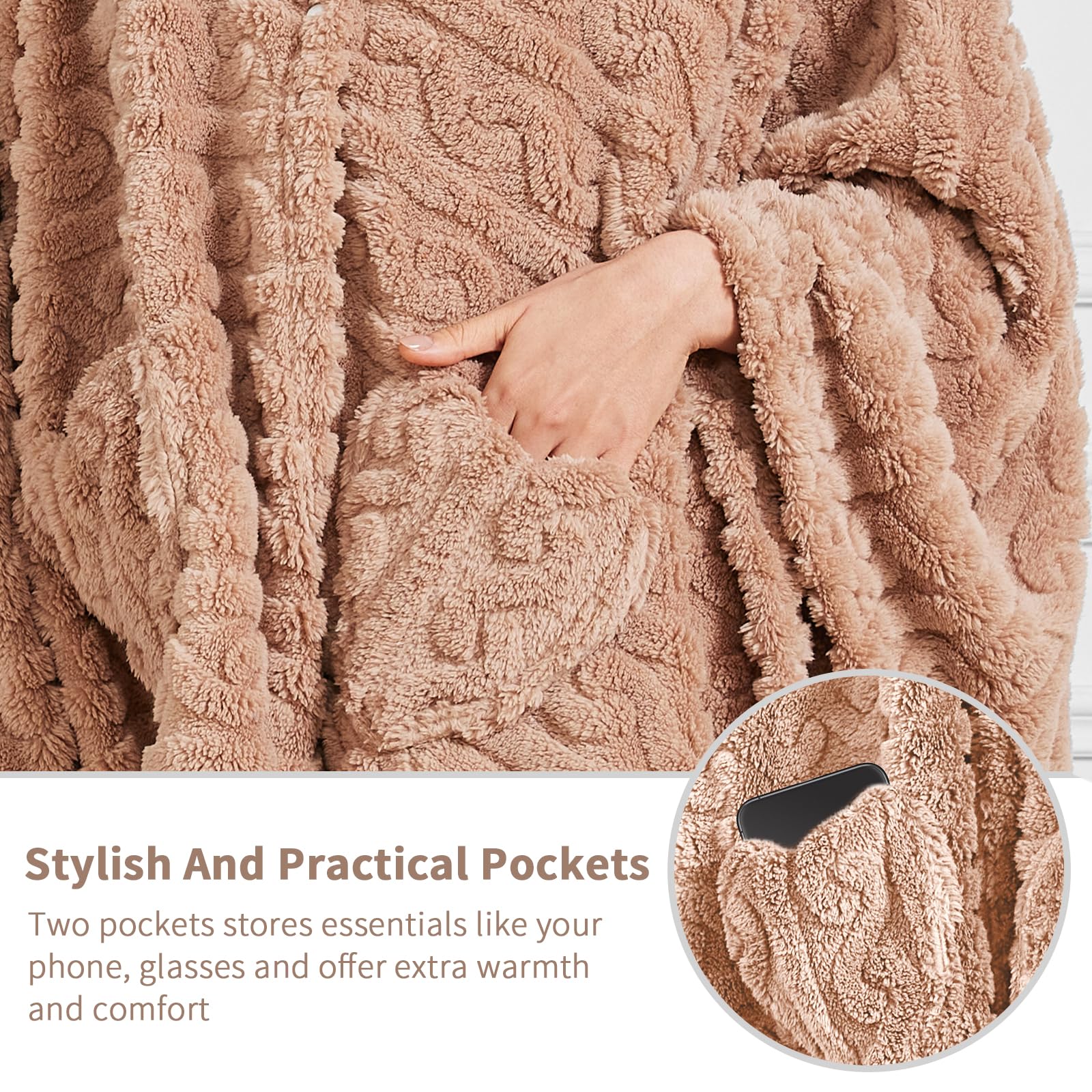 Mowkim cozy tv throw blanket ideal for movie nights and relaxing sessions.