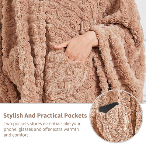 Mowkim cozy tv throw blanket ideal for movie nights and relaxing sessions.