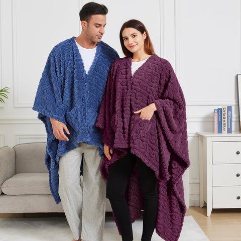 Mowkim gift-ready cozy blanket suits holidays and special occasions.