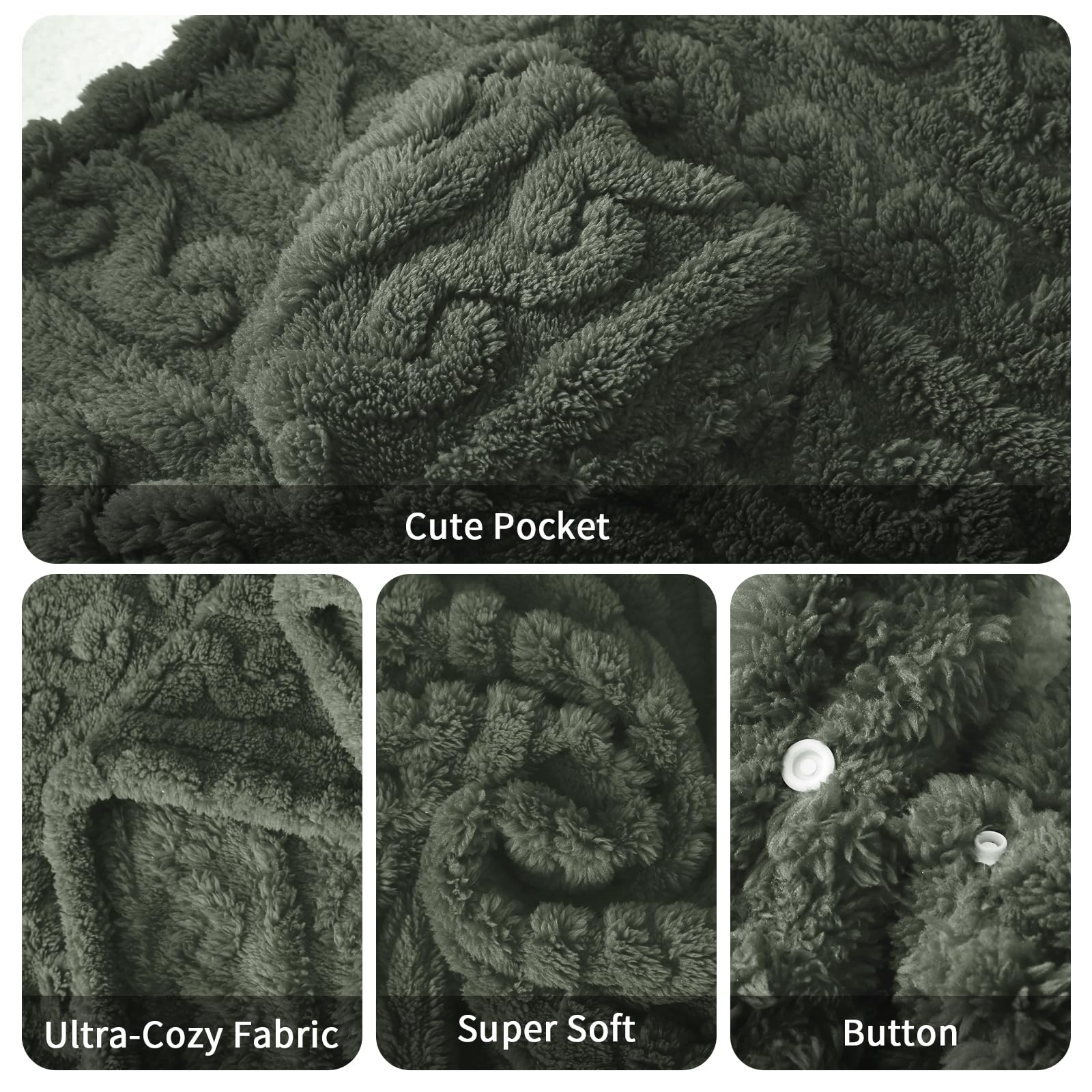 Mowkim wearable blanket makes a gift-ready cozy present for holidays and more.