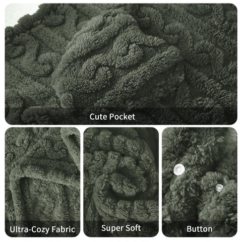 Mowkim wearable blanket makes a gift-ready cozy present for holidays and more.