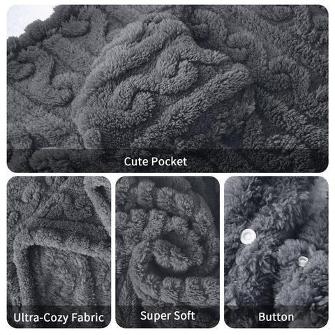 Mowkim machine-washable blanket maintains softness after many washes.