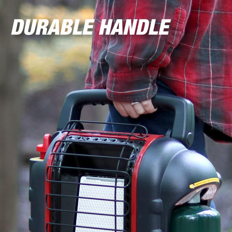 Mr Heater Portable Buddy caution about unauthorized attachments