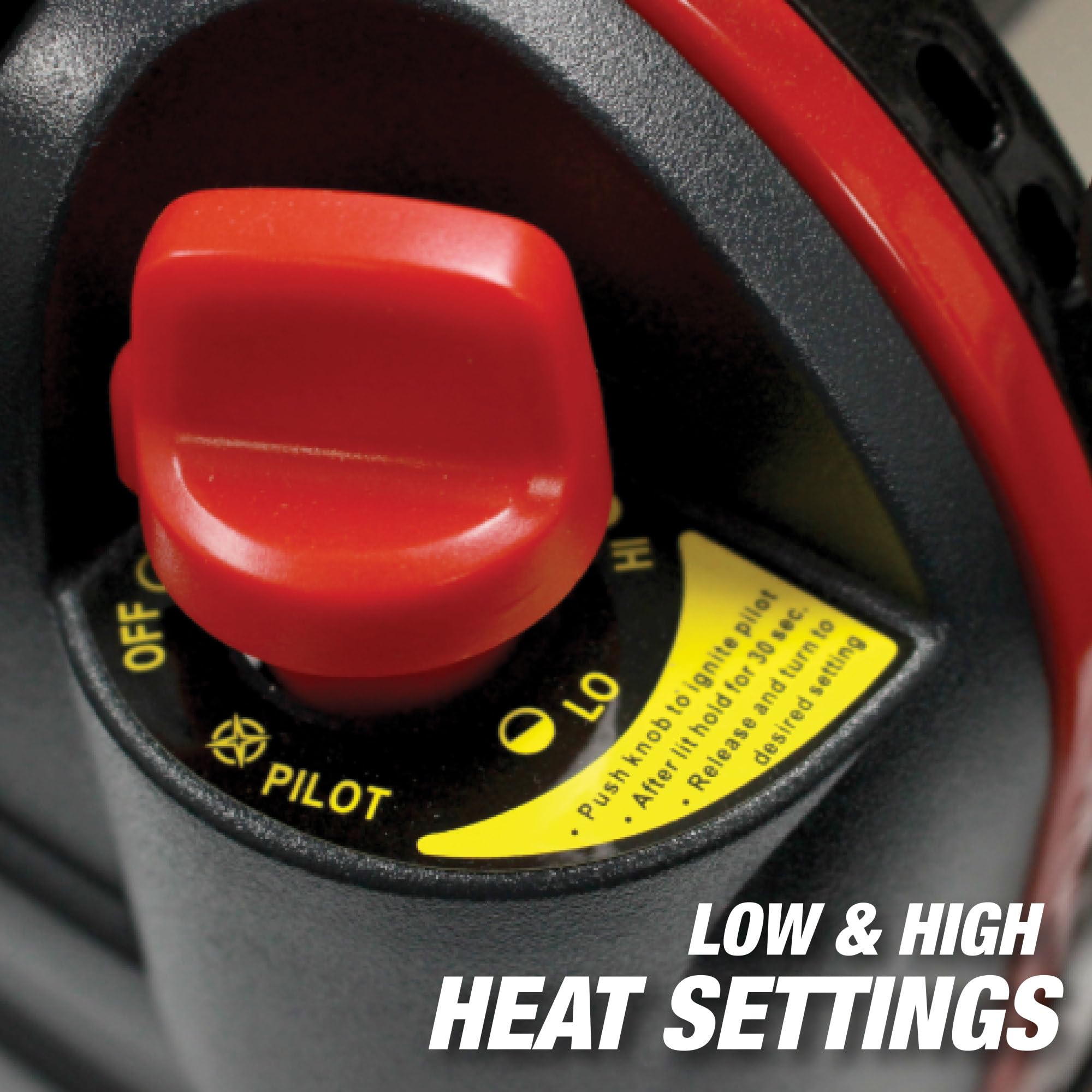 Mr Heater Portable Buddy uses self-extinguishing materials