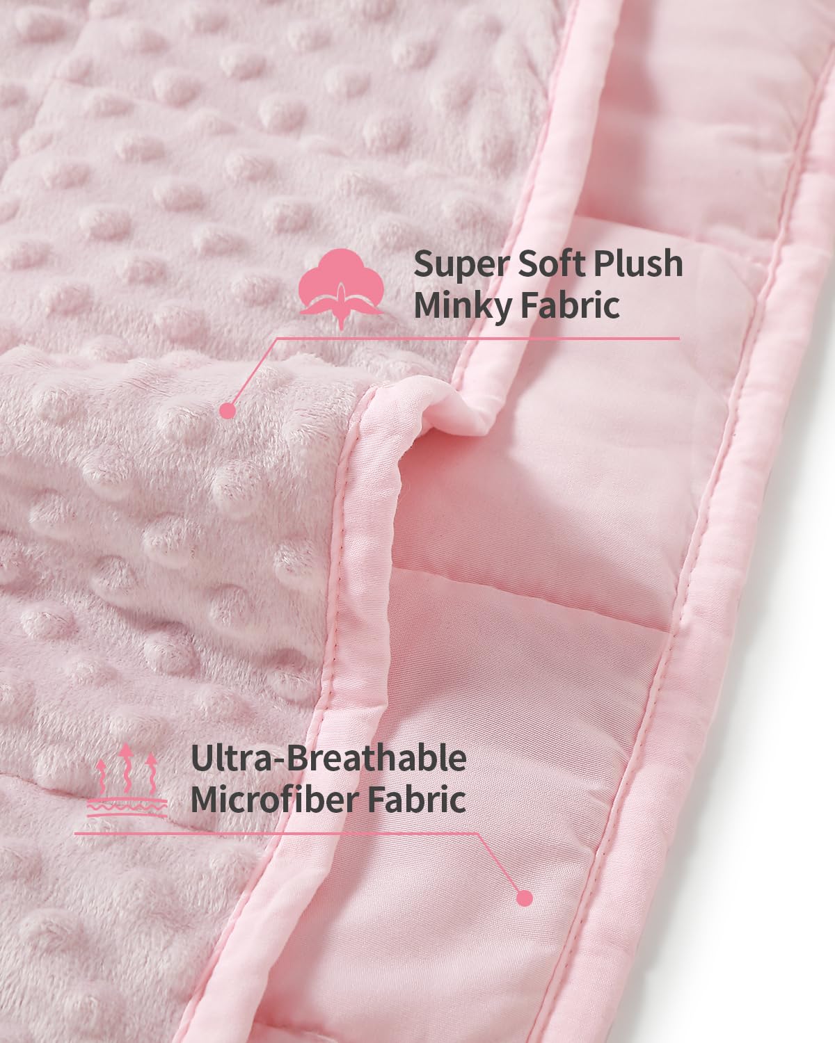 Mr. Sandman soft cozy fabric provides year-round comfort.