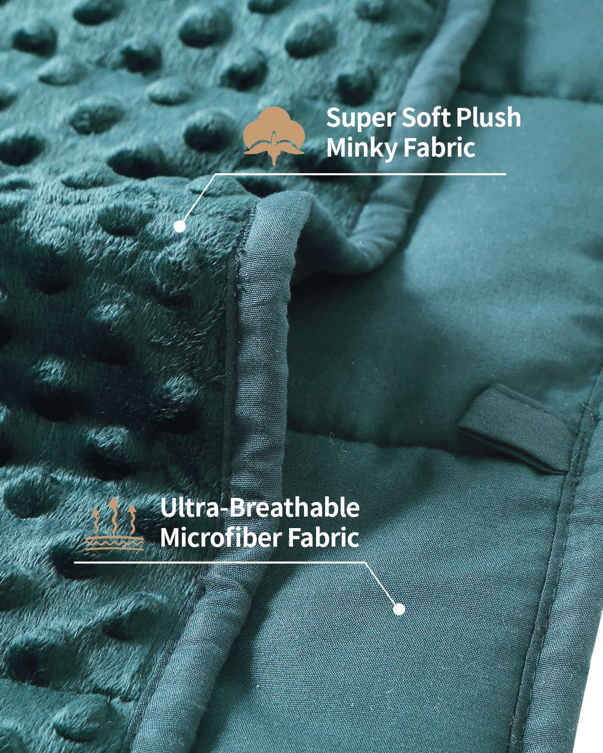 Mr. Sandman blanket folded for compact storage and travel readiness