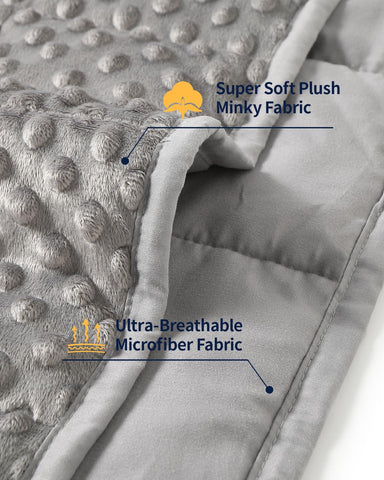 Mr. Sandman blanket reverse side shown for year-round comfort and versatility.