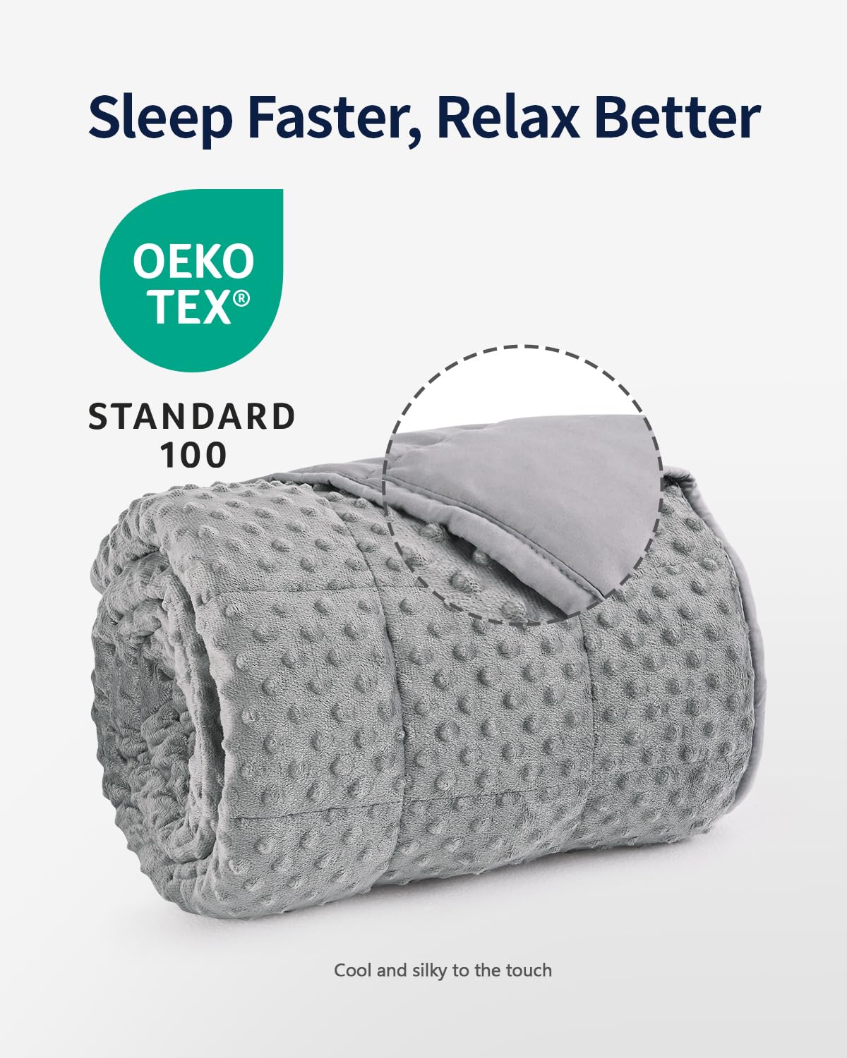 Mr. Sandman blanket is machine washable for easy care and longevity.
