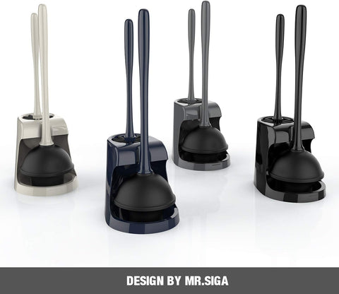 MR.SIGA cleaning set in action delivering thorough bathroom hygiene