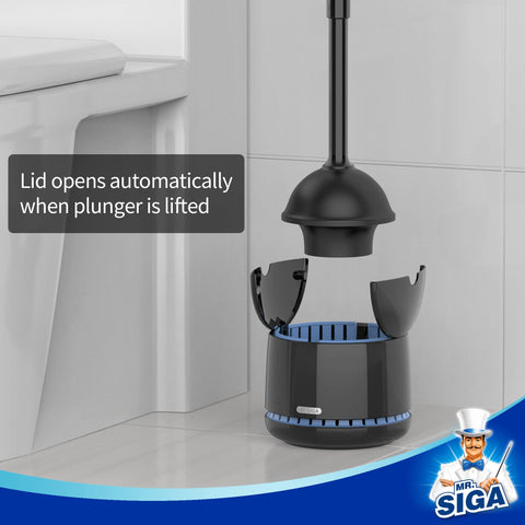 MR.SIGA ergonomic plunger handle provides secure grip and easier plunging.