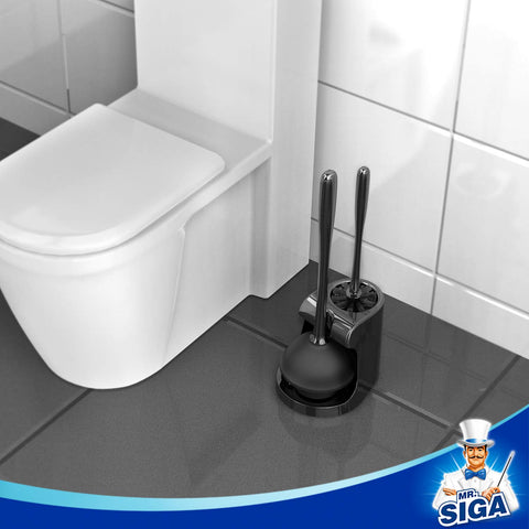 MR.SIGA fits most standard toilets for versatile home or commercial use.