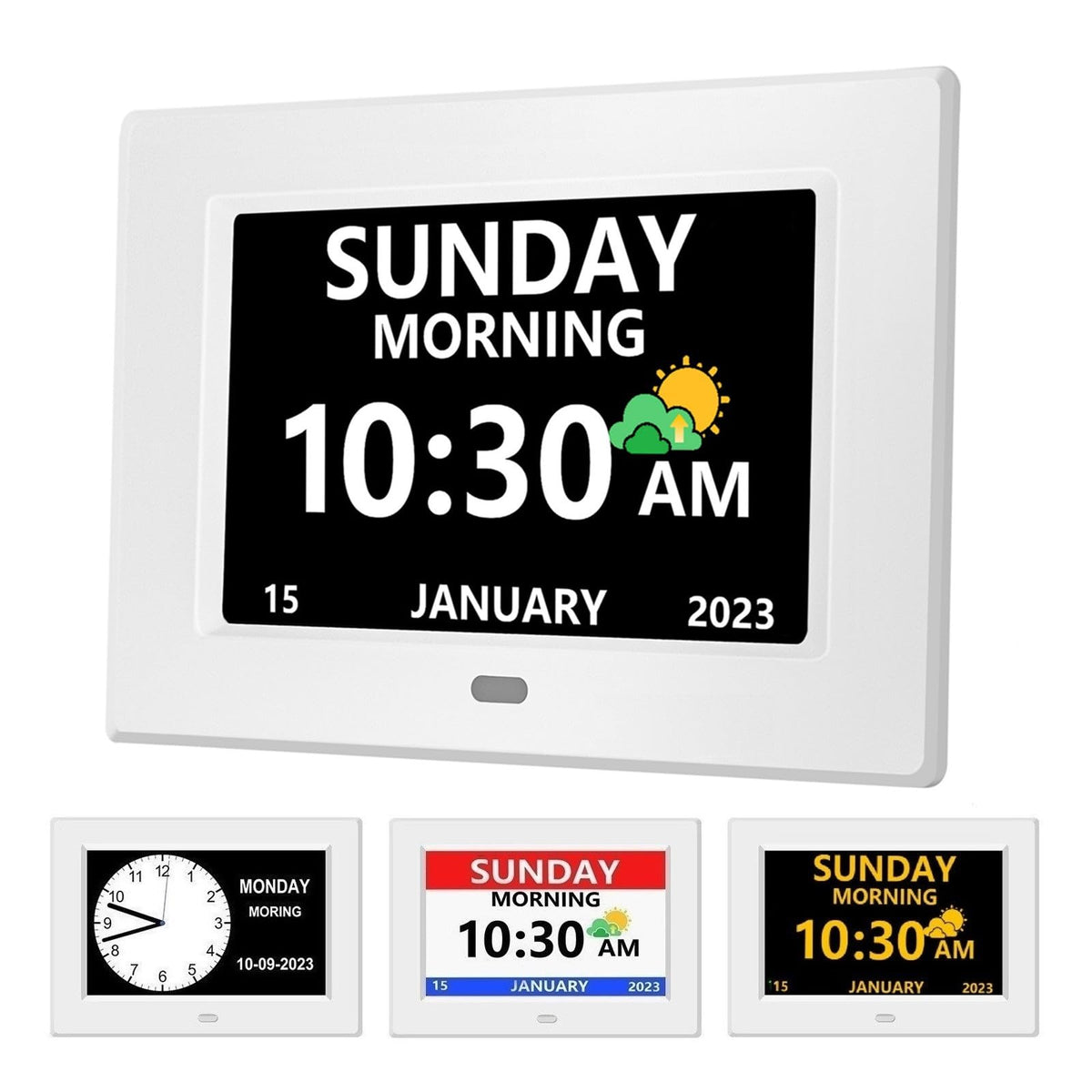MRCHYDZ 7-inch clock display for easy, clear time reading
