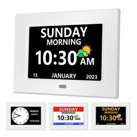 MRCHYDZ 7-inch clock display for easy, clear time reading