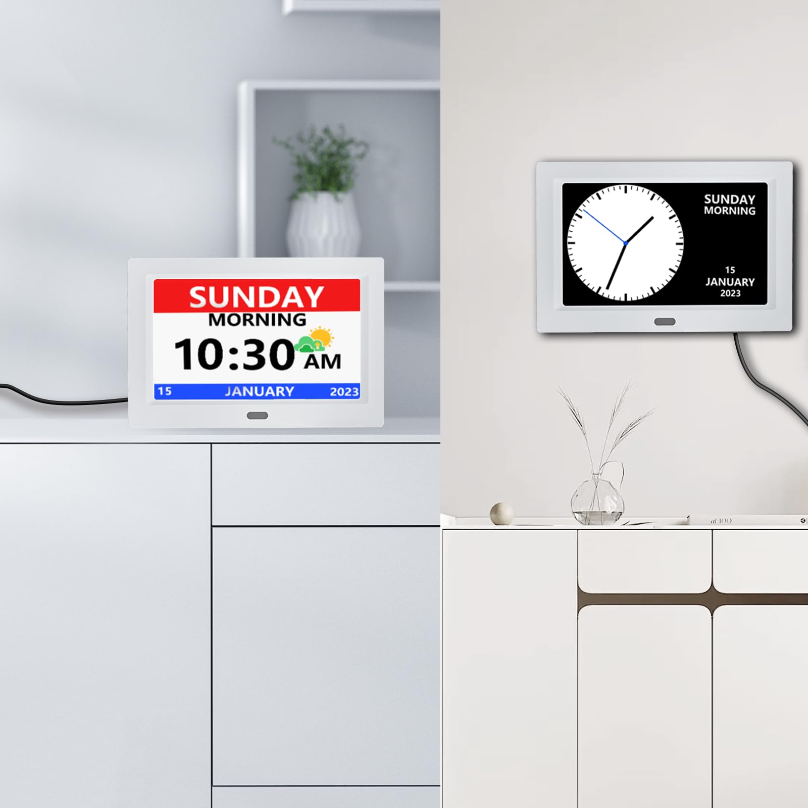 MRCHYDZ clock featuring automatic brightness adjustment