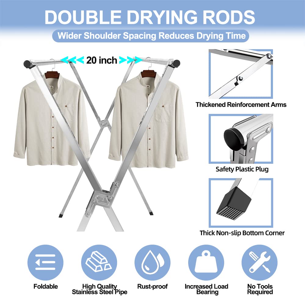 MRCTVG drying rack outdoor use shows versatile indoor outdoor setup