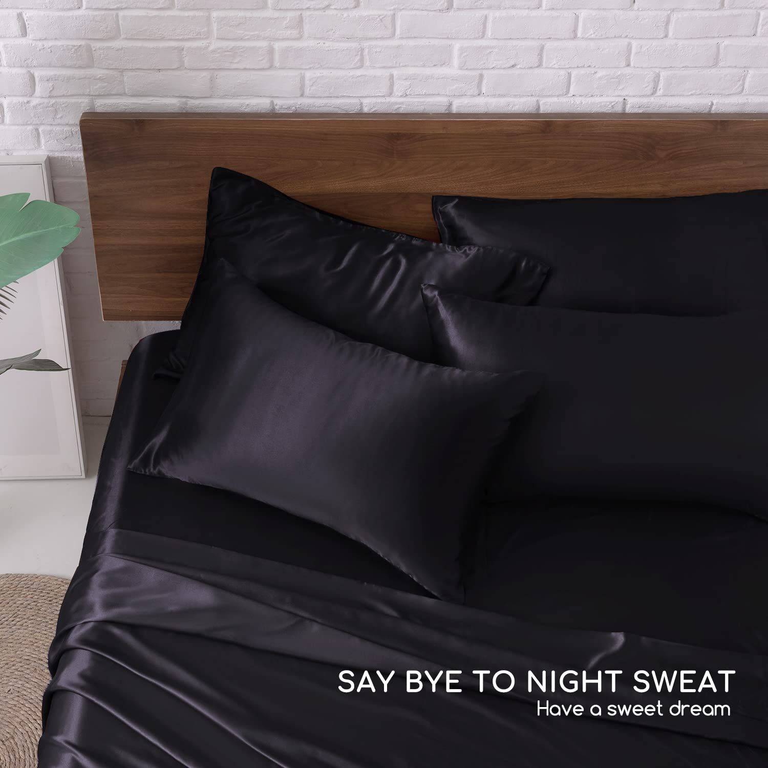MR&HM satin close-up texture shows silky sheen and breathable fabric
