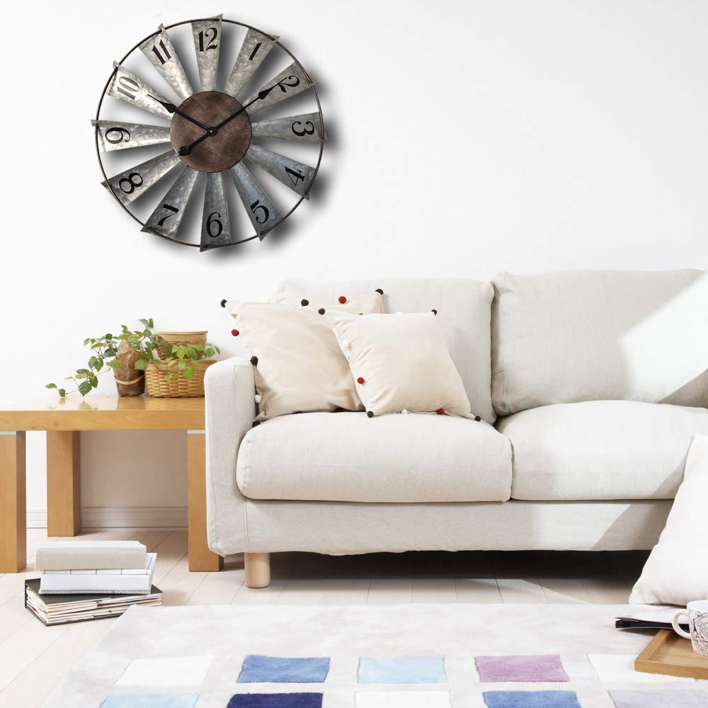 Mrocioa windmill clock ideal for kitchen or dining area