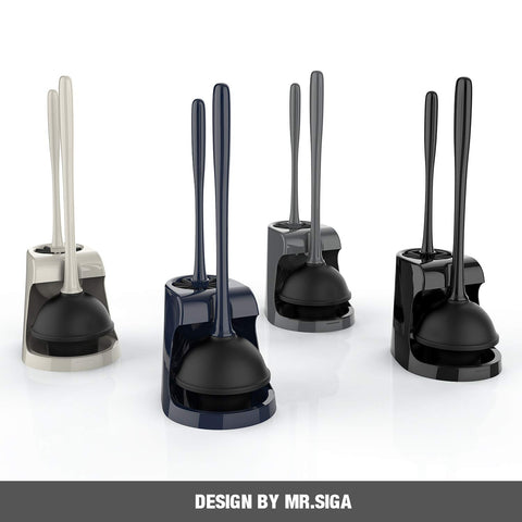 MR.SIGA fits most standard toilets for versatile use