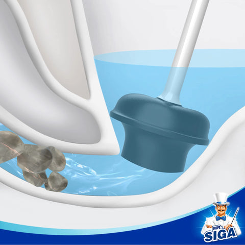 MR.SIGA upgraded ventilation lid enables quick air drying after plunging.