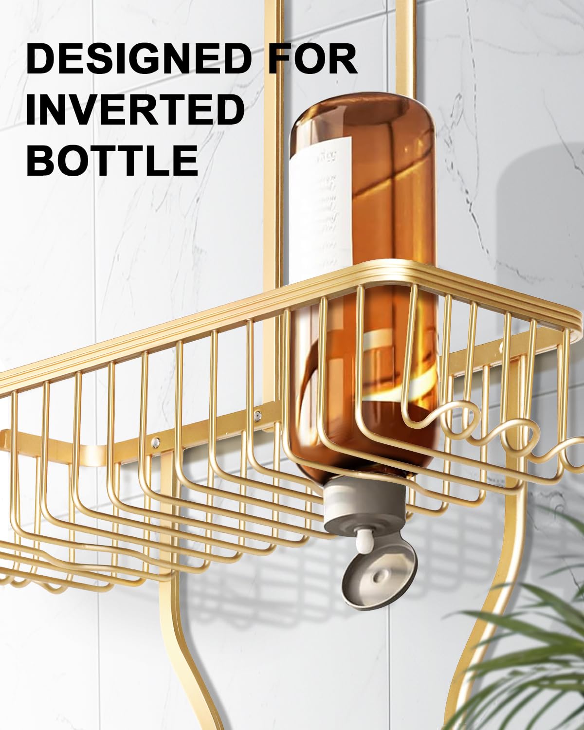 MSAICOE bottom soap basket provides a dedicated spot for bars