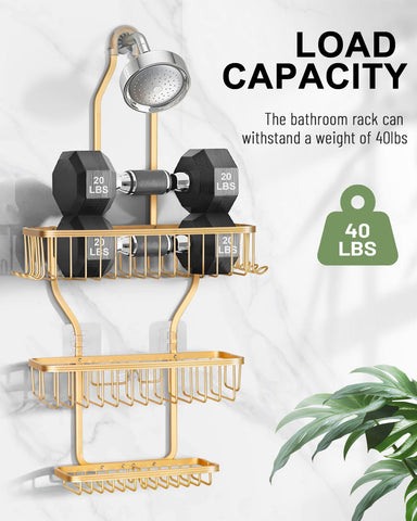 MSAICOE supports up to 40 pounds of toiletries without deforming