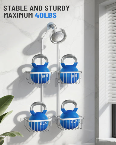 MSAICOE tool-free installation for quick setup over your shower head.
