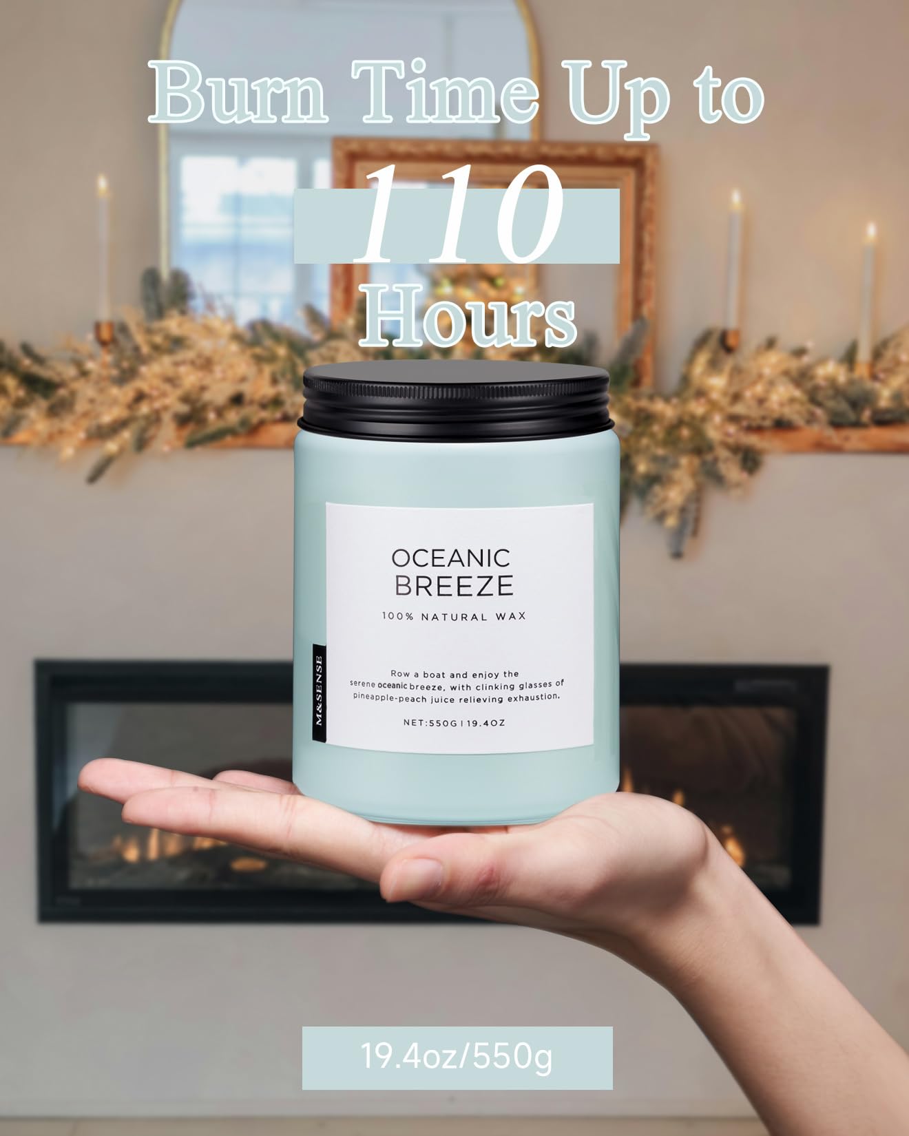 M&SENSE eco-friendly recyclable glass packaging enhances sustainable gifting