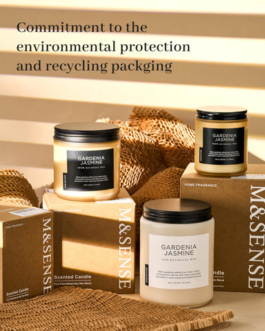 M&SENSE Gardenia Jasmine candle makes a thoughtful gift for loved ones.