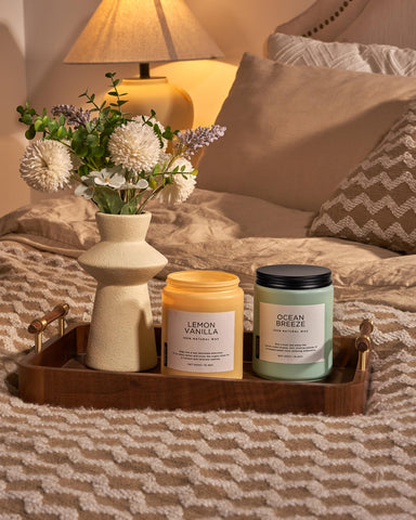Gift-ready M&SENSE candle ideal for celebrations