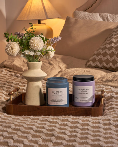MSENSE long-lasting candle offers 90 to 110 hours of burn time.
