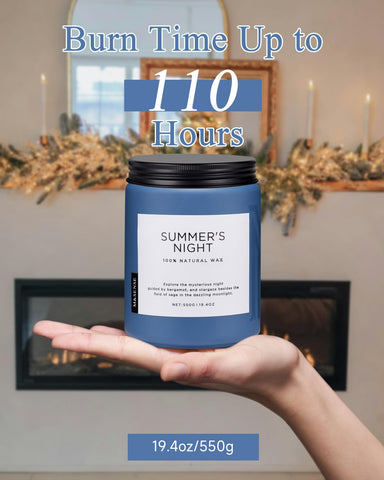 MSENSE recyclable glass jar supports eco-friendly home fragrance.