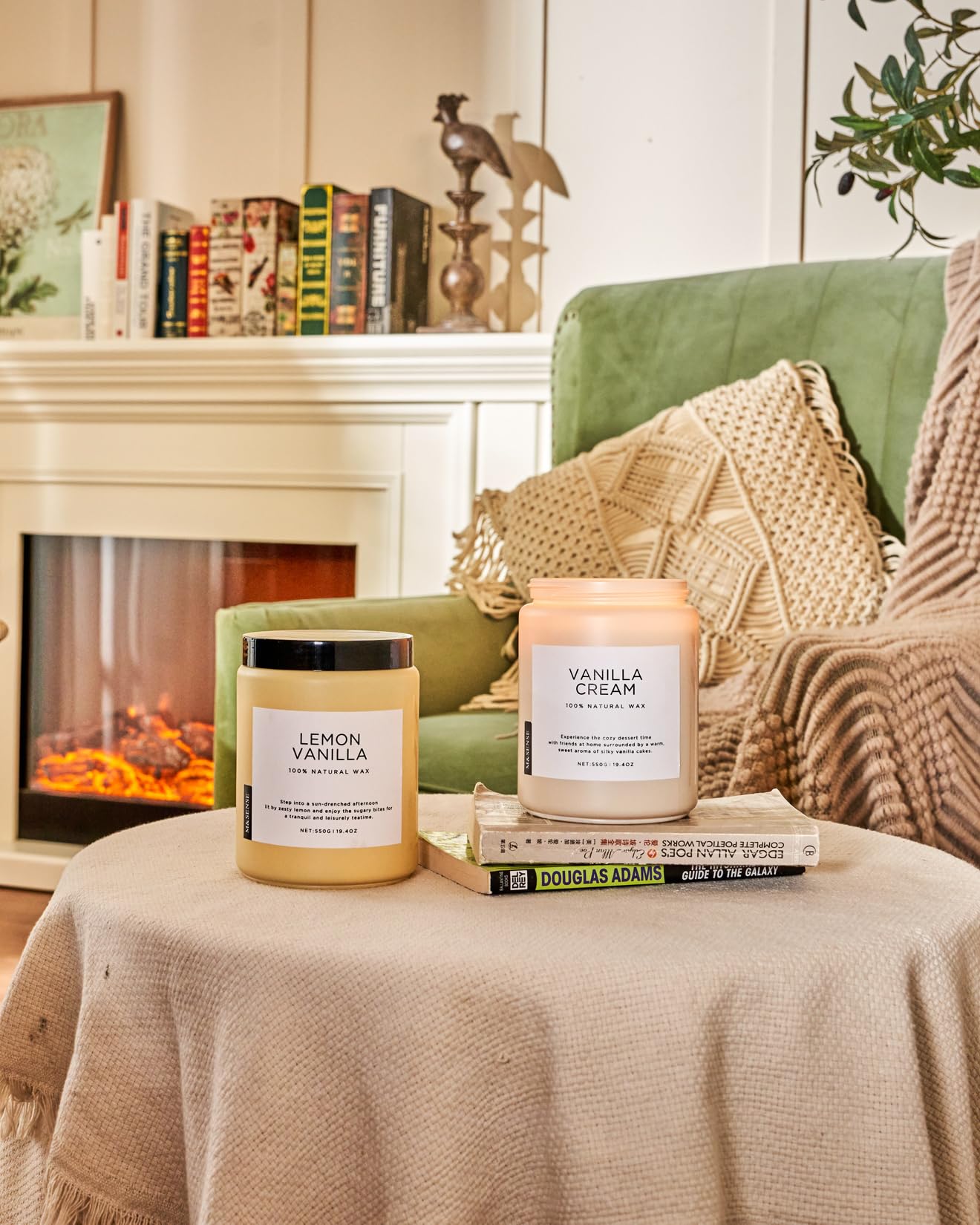 Eco-friendly packaging box for M&SENSE candle gifting