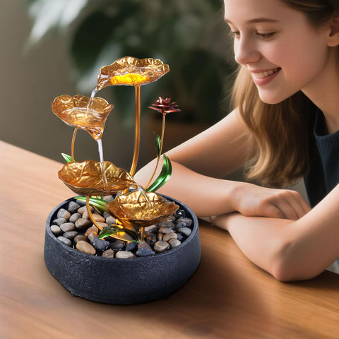 MSEONWXI tabletop fountain as a thoughtful gift for housewarmings and birthdays.