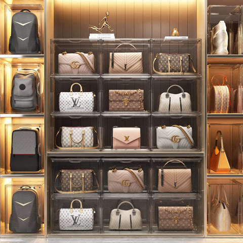 MSHOMELY dustproof breathable design protects bags while preserving shine.